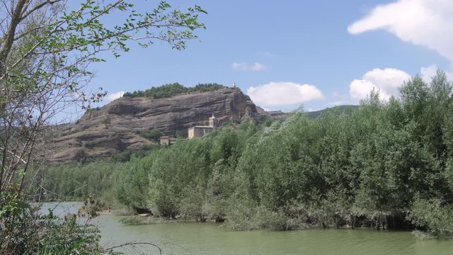 Basilica of Virgen de la Pena in Graus, Province of Huesca, Spain 1