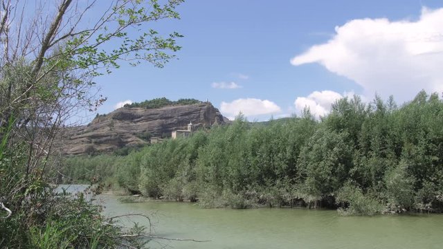 Basilica of Virgen de la Pena in Graus, Province of Huesca, Spain 2