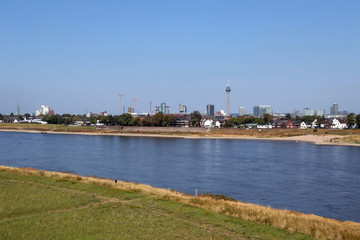 blick auf düsseldorf hamm