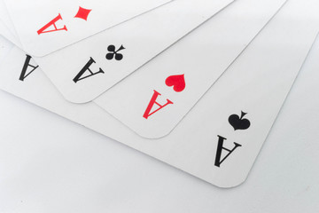 Cztery kart asy, kareta w pokerze