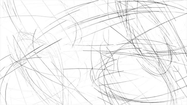 Background with animated hand drawn.
