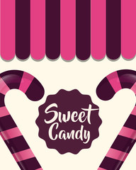 sweet candy concept