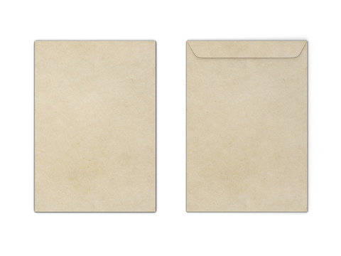 Blank Paper C4 Envelope