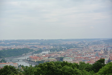 panoramic view of the old city