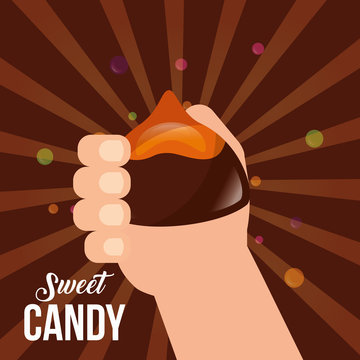 sweet candy card