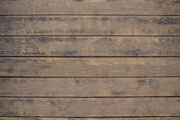 vintage old wooden planks painted in black