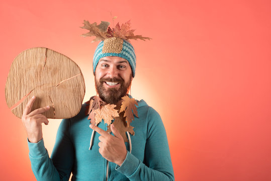 Men fashion autumn. Copy space for text. Autumn is a beautiful and colourful time of year. Logo for your. Black friday shopping. Branding logo. Autumn Clothing and color trends. Hello September. - Powered by Adobe