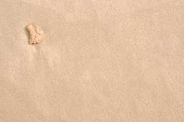 Copy space of sand beach texture abstract background. Summer vacation and travel relaxation concept.