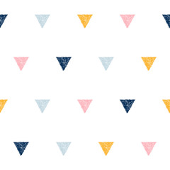 Abstract handmade seamless pattern background. Childish handcrafted wallpaper for design card, baby nappy, diaper, scrapbook, holiday wrapping paper, textile, bag print, t shirt etc.