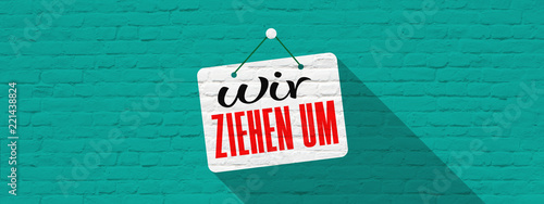 "Wir ziehen um" Stockfotos und lizenzfreie Bilder auf