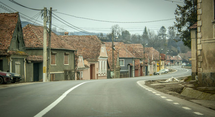 A Typical small village in Romania