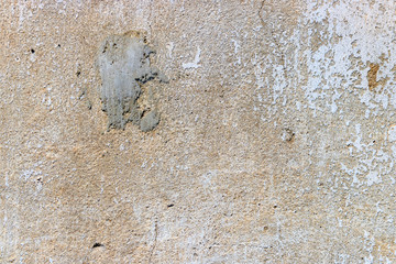 Concrete wall texture with spots of paint and cement. Abstract concrete wall background