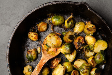 Roasted brussles sprouts