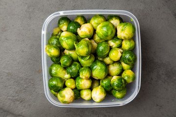 Fresh brussles sprouts