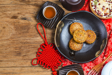 Mid Autumn Festival Chinese Traditional Pastry Mooncake