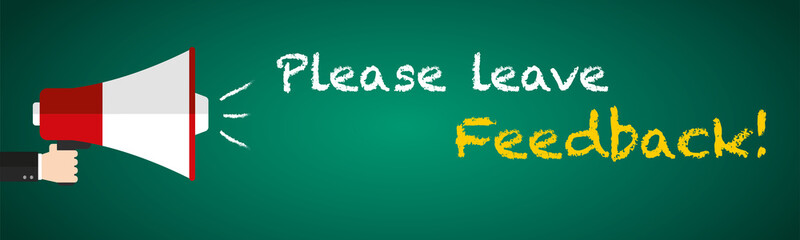 Please leave Feedback! 