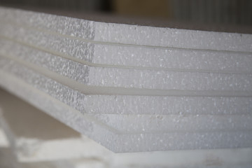 Styrofoam or polystyrene material