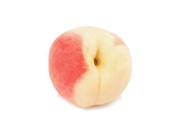 peach isolated on white background