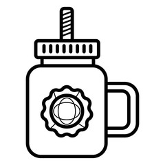 Obraz premium Soda Icon Vector