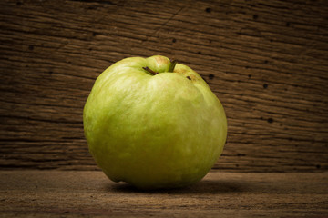 Guava on old wood