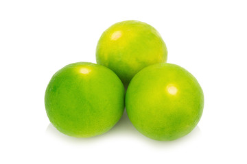 lime isolated on white background