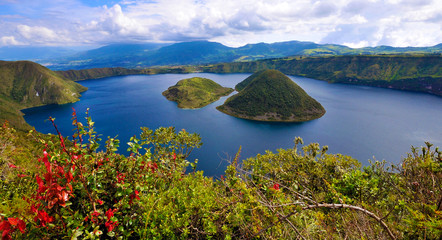 Laguna de Cuicocha , Ecuador