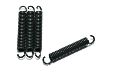 spiral for car repair, black spring made of metal