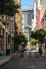 Alley in San Francisco, California