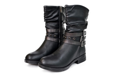 beautiful boots for women's feet, autumn boots
