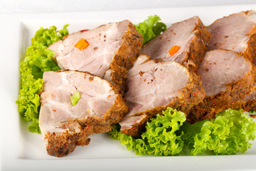 Baked beef