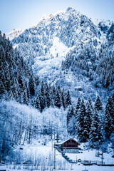 Chalet Courchevel Snow Winter Travel Ski Resort.
