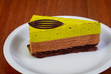 Delicious pistachio cake