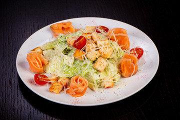 Tasty caesar salad