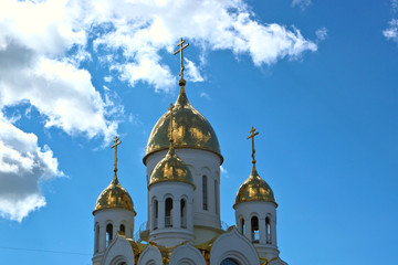 Fototapeta na wymiar Temple of the Ascension of the Lord. Ivanovo, Russia.