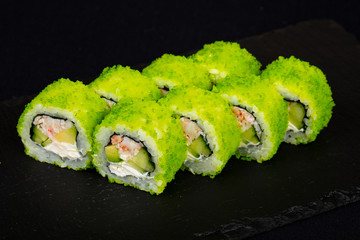 Japanese roll with prawn