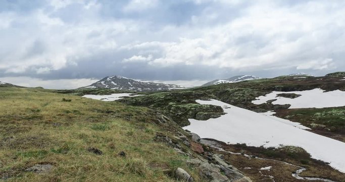 Mountain Time Lapse, Hedmark, Norway