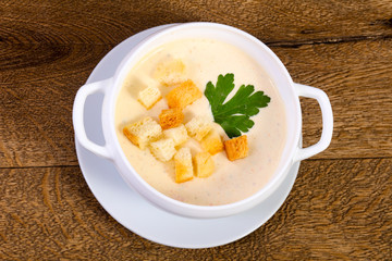 Mushroom cream soup