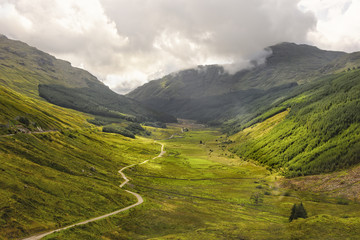 Fototapeta na wymiar The Great Highlands of Scotland