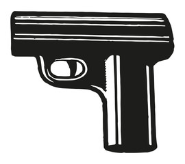 pistol gun icon