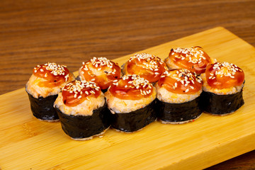 Delicious fried rolls