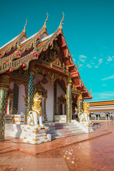 Fototapeta premium Temple in Sakonnakhon Thailand