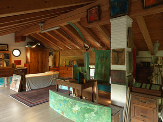 Ambiente studio di un pittore