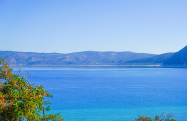 Lake Salda in Burdur province ,Turkey