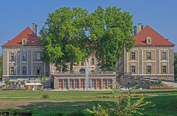 Pałac książęcy w Żaganiu.