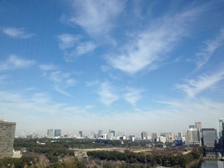 Fototapeta na wymiar 新宿の空