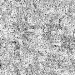 The texture is black and white in grunge style. Abstract monochrome background. Seamless pattern of cracks, chips, scratches, stains, scuffs. Vintage old surface