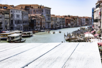 table in Venice  
