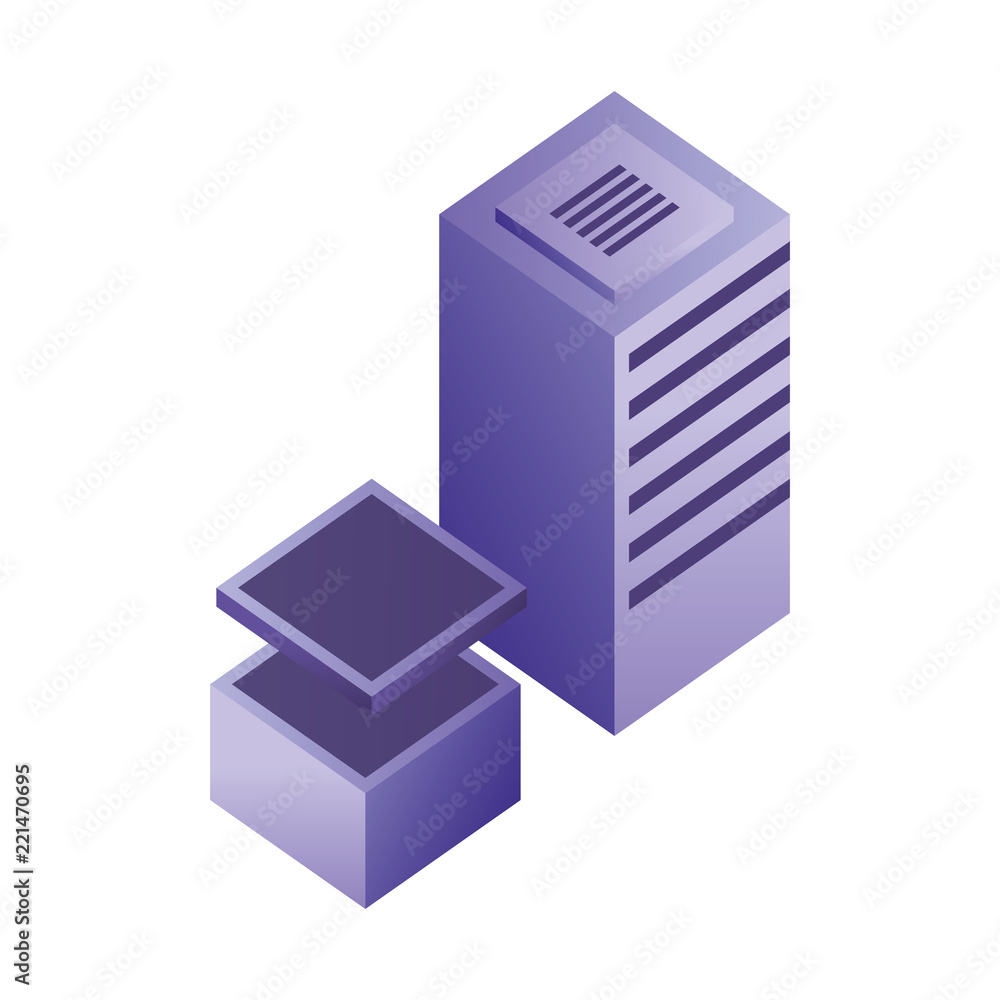 Poster database server center storage data network