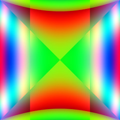 Bunte Formen und Muster