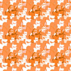 Seamless background pattern with various colored spots.